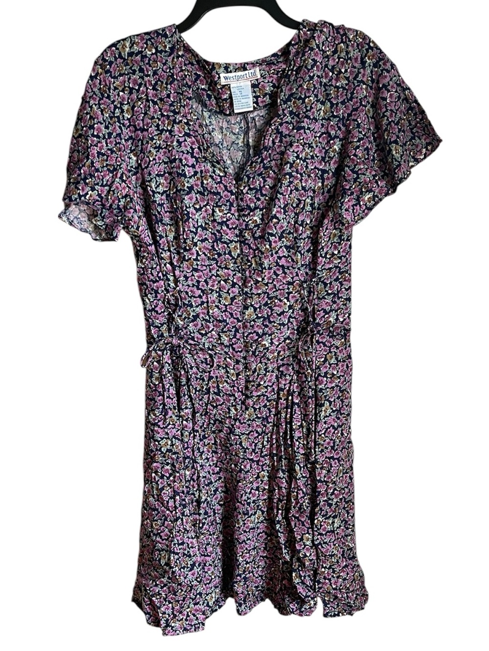 Vintage Westport Ltd Floral Dress Size 14